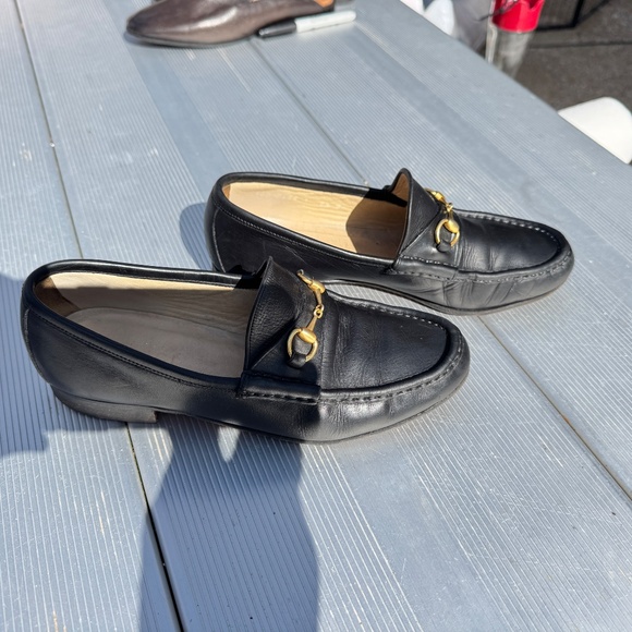 AUTHENTIC Gucci Calfskin Horsebit Loafers 8.5 - Picture 3 of 11